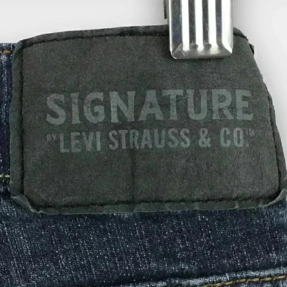 Levi Strauss men's jean mid rise‎ Signature S37 Slim blue W29 L30 - Picture 7 of 9